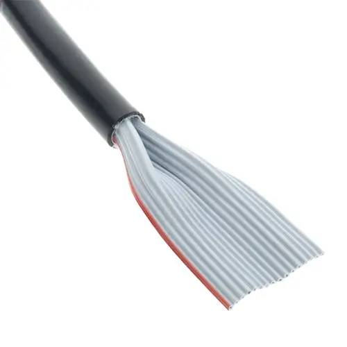 Round to flat ribbon cable