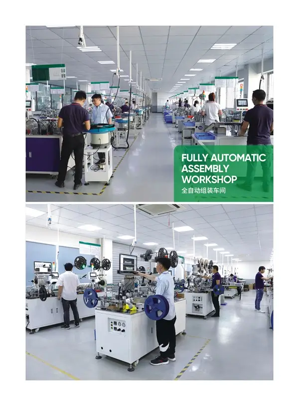 connector assembling department